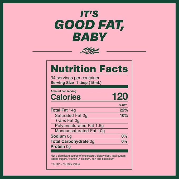 Single & Fat Aceite de Oliva Extra Virgen Orgánico 16.9 fl oz miniatura 9