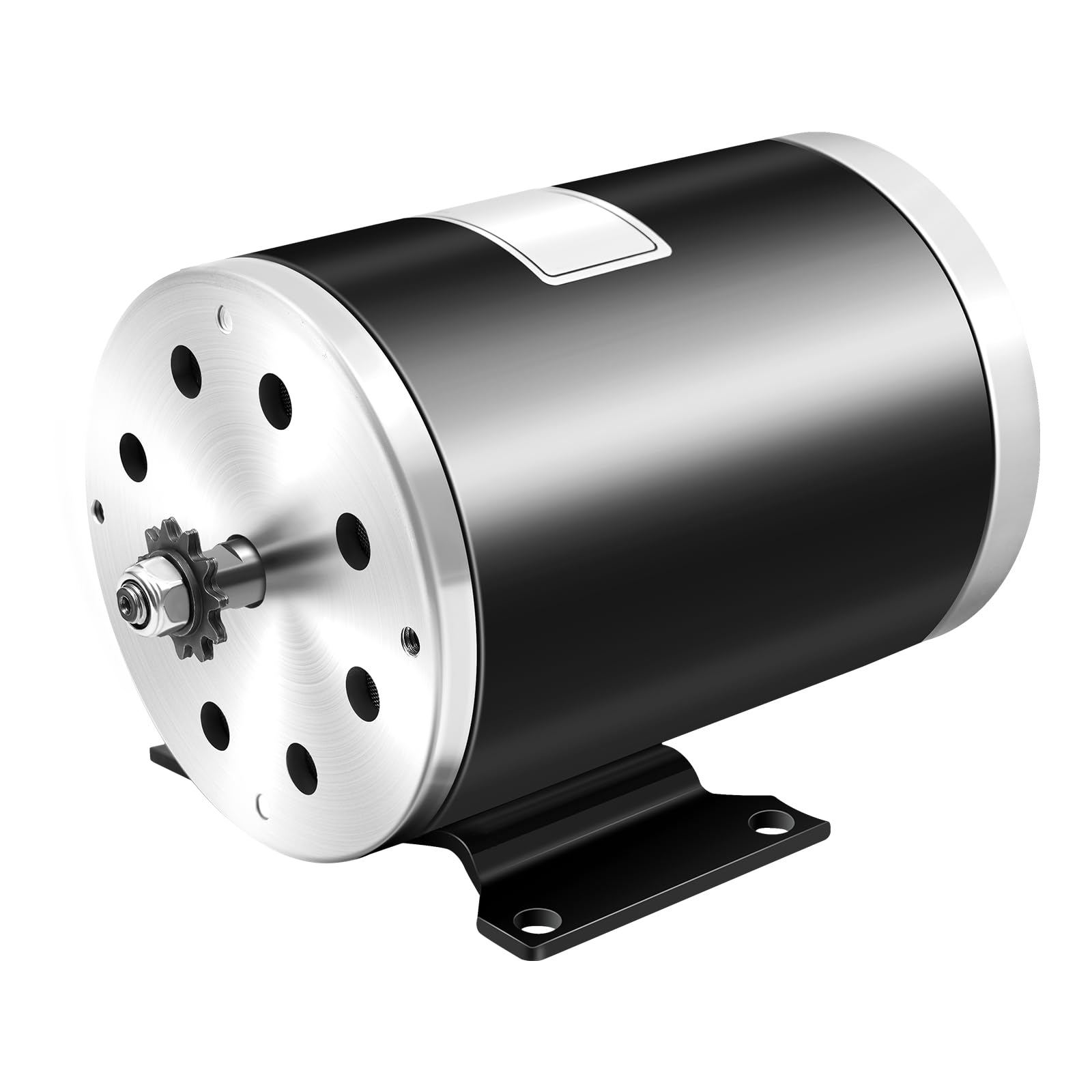 Pyroarle DC 36V 1000W Brush Motor, MY1020 Type Reversible Brushed DC Electric Motor, 3000 RPM 25H-11T Electric Motor for Go Cart, Motorcycles, Electric Bicycles, Scooters