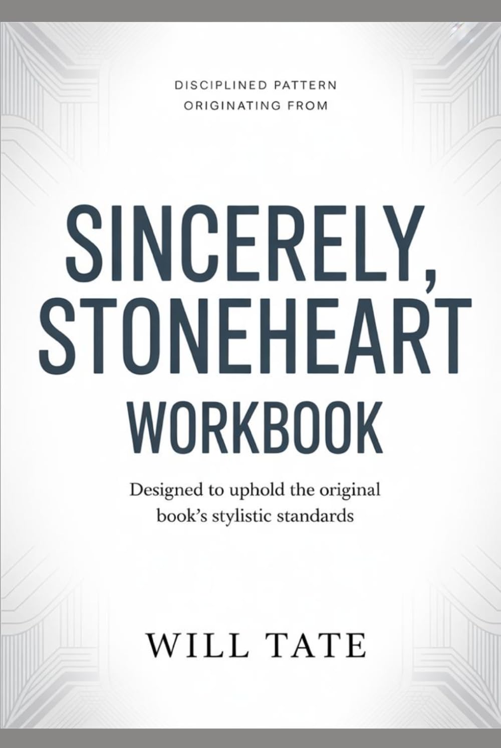 DISCIPLINED PATTERN ORIGINATING FROM SINCERELY, STONEHEART: Designed to uphold the original book's stylistic standards