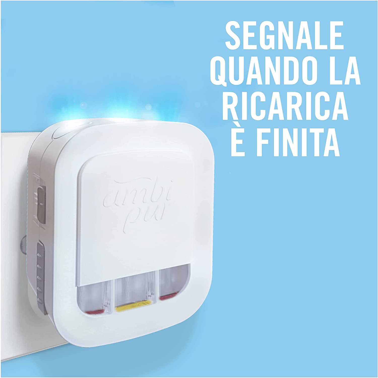 Ambi Pur 3Volution Profumatore per Ambienti, 9 Ricariche per Diffurore Elettrico, Fragranza Lavanda, tecnologia Elimina Odori, Fino a 90 Giorni di Profumo per Ricarica