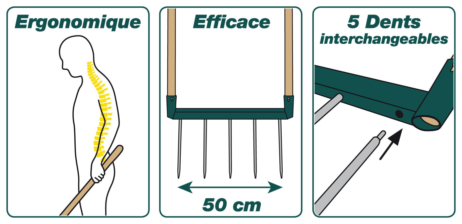 BIOGRIF LEBORGNE 5 DENTS VERSION BOITE CARTON -320301