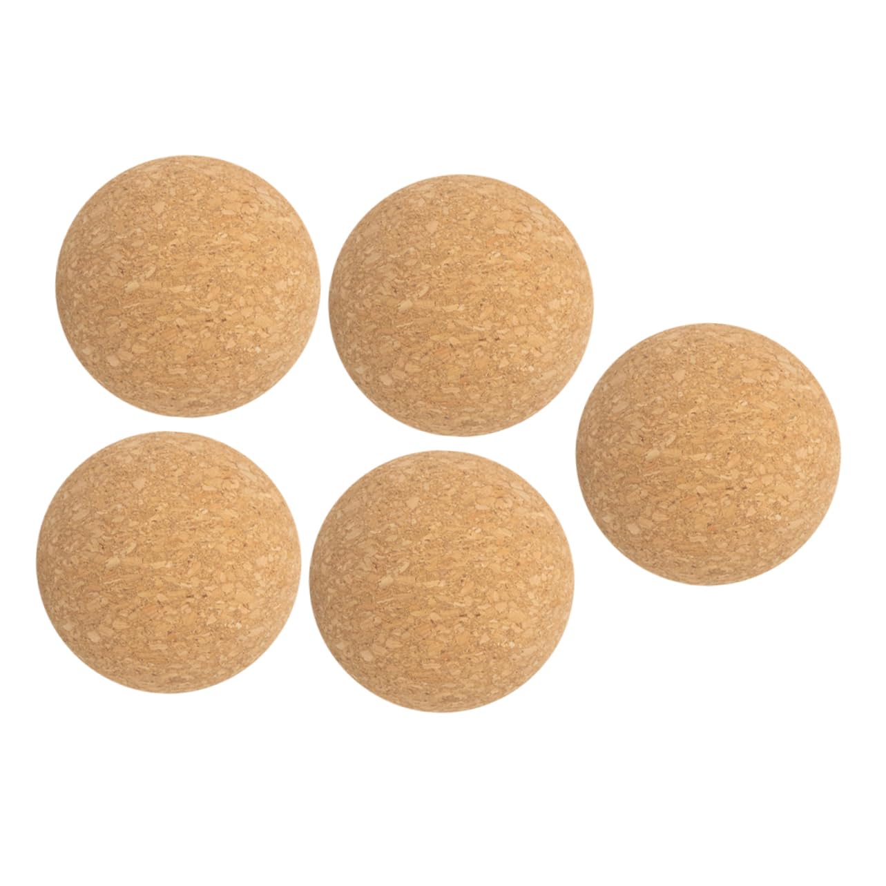 Toddmomy Interactive Table Football Toys 5pcs Wooden Mini Soccer Balls Replacement Balls for Boys and Girls Game Rainy Day Fun