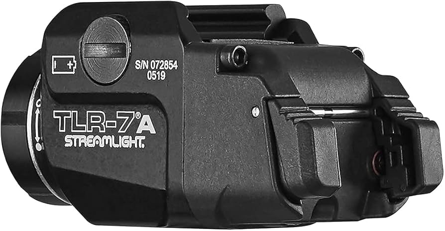 STREAMLIGHT TLR-7X 実物 Amazon.com: STREAMLIGHT TLR-7X Flex 500 Lumens Rail-Mounted Black