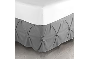 nestl Dark Gray Bed Skirt Queen Size