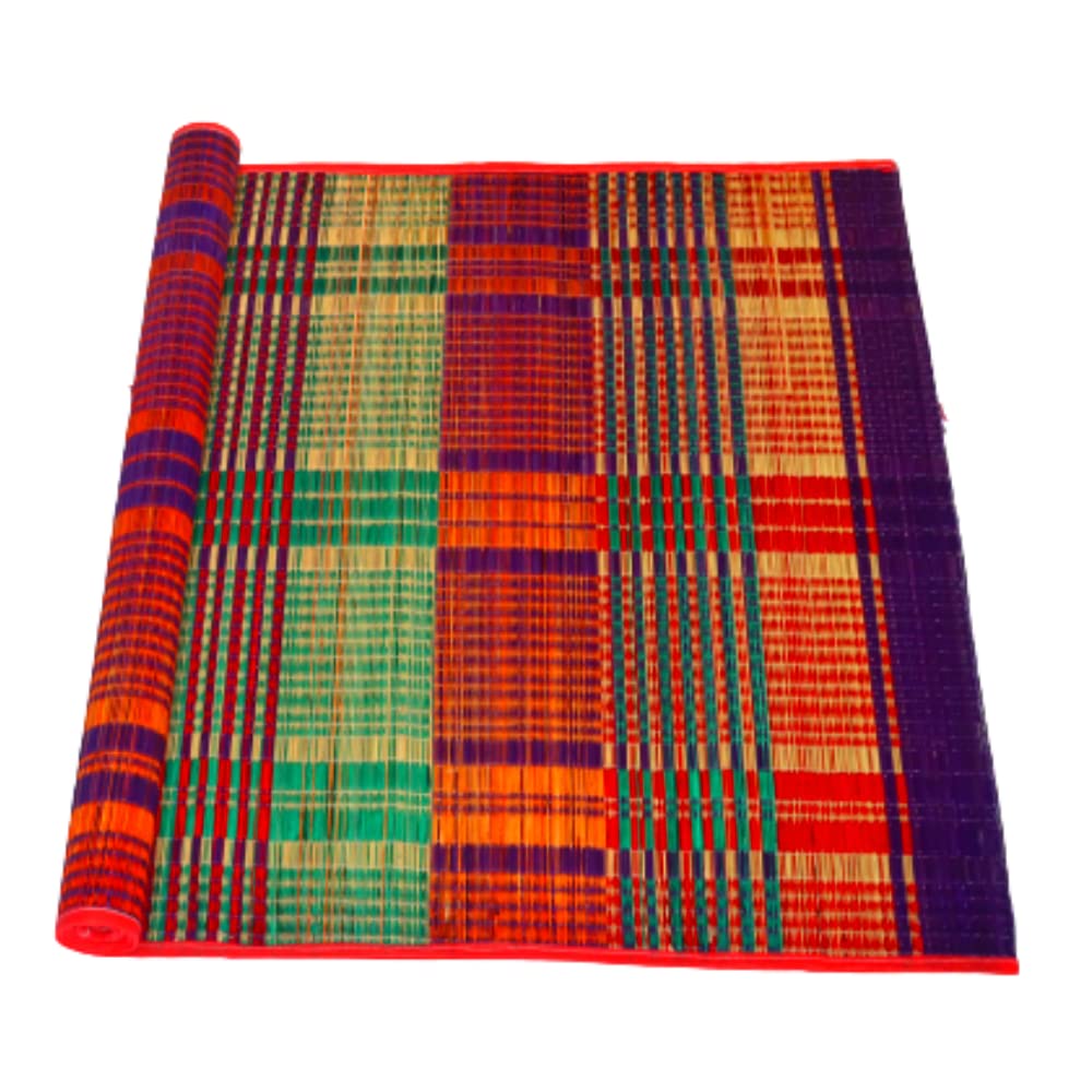 KM Enterprise- River Grass Korai Pai Chatai Floor Mat - Multi Colour (3.5×6) (B0B3MJSH5P) Amazon Price History, Amazon Price Tracker