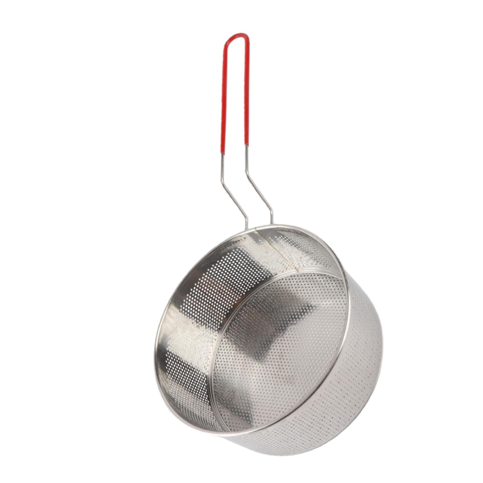 Stainless Steel Deep Fryer Basket, Ergonomic Handle (Duży 19,8 cm)