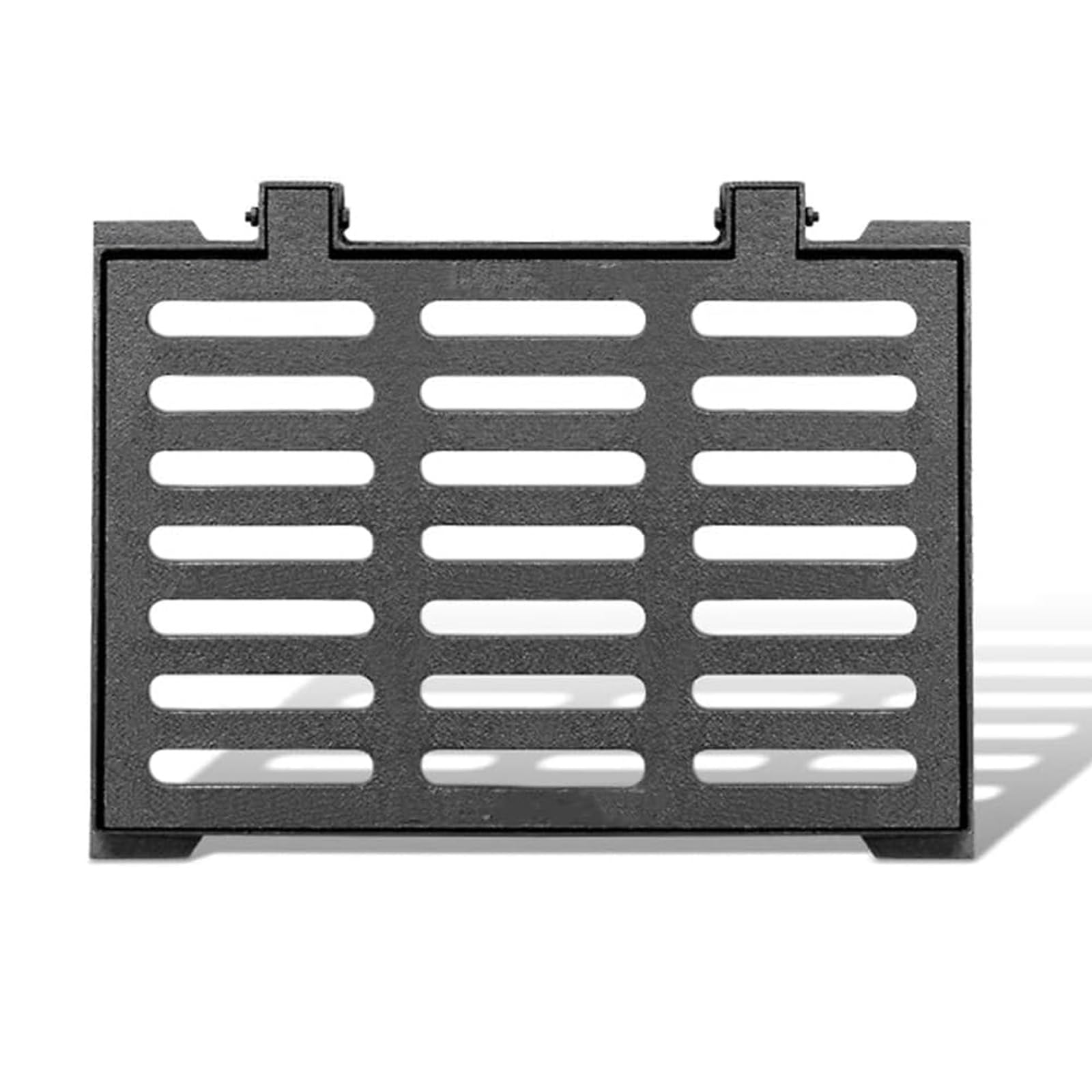 GJMSSMY Ductile Iron Outdoor Manhole Cover, Anti-Theft Drainage Grate, Sewer Access Lid with Frame for Driveways, Patios, and Gardens (23.6x15.7in/60x40cm)