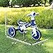 LOL-FUN Baby Balance Bike Toy for 1 2 Year Old Boys Girls Gift Toddler Tricycle 1-3 Year Old with Removable Pedal, 4 in 1 Trike for Ages 1-3 Present