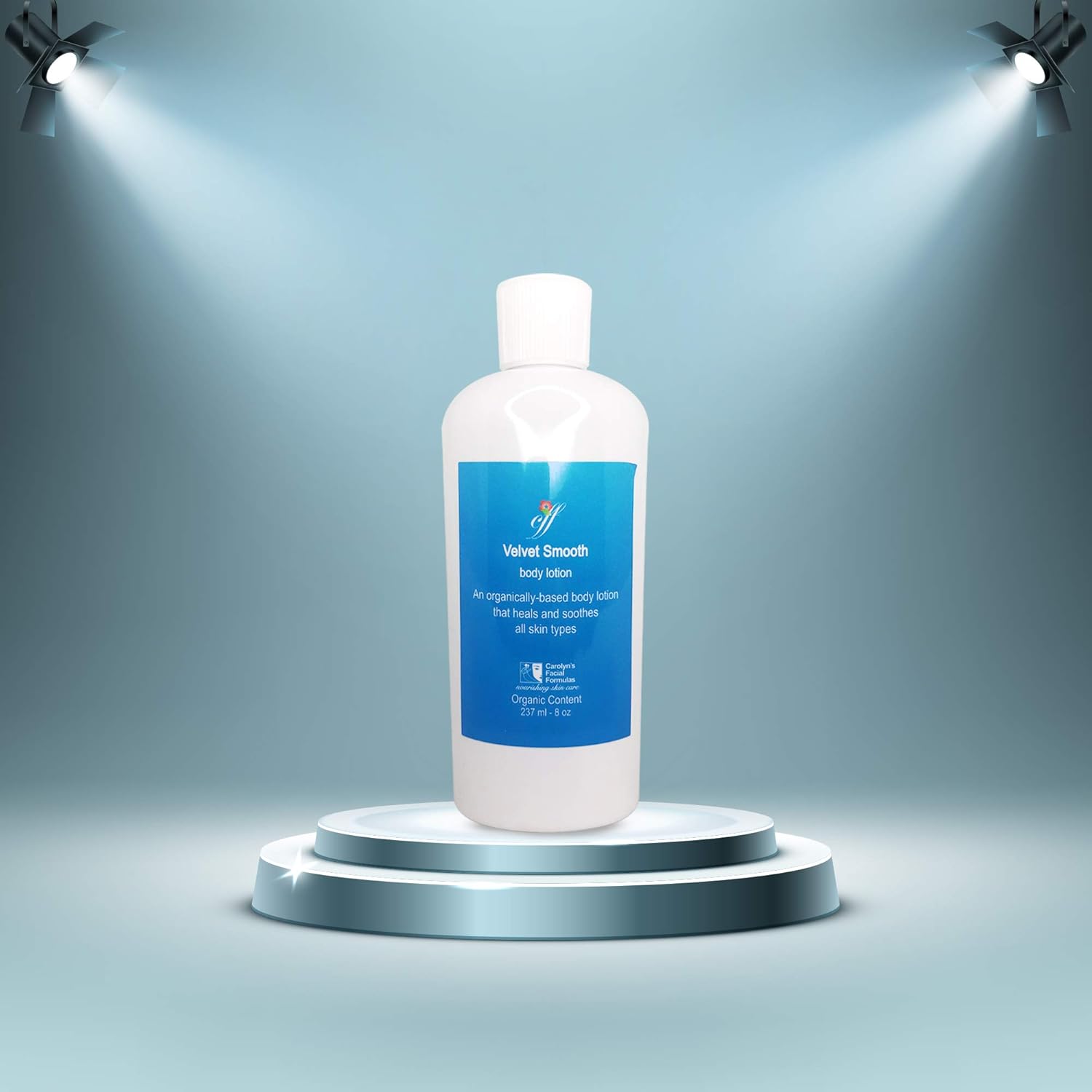 Carolyn's Facial Fitness Velvet Smooth Body Lotion | Made In USA Unscented