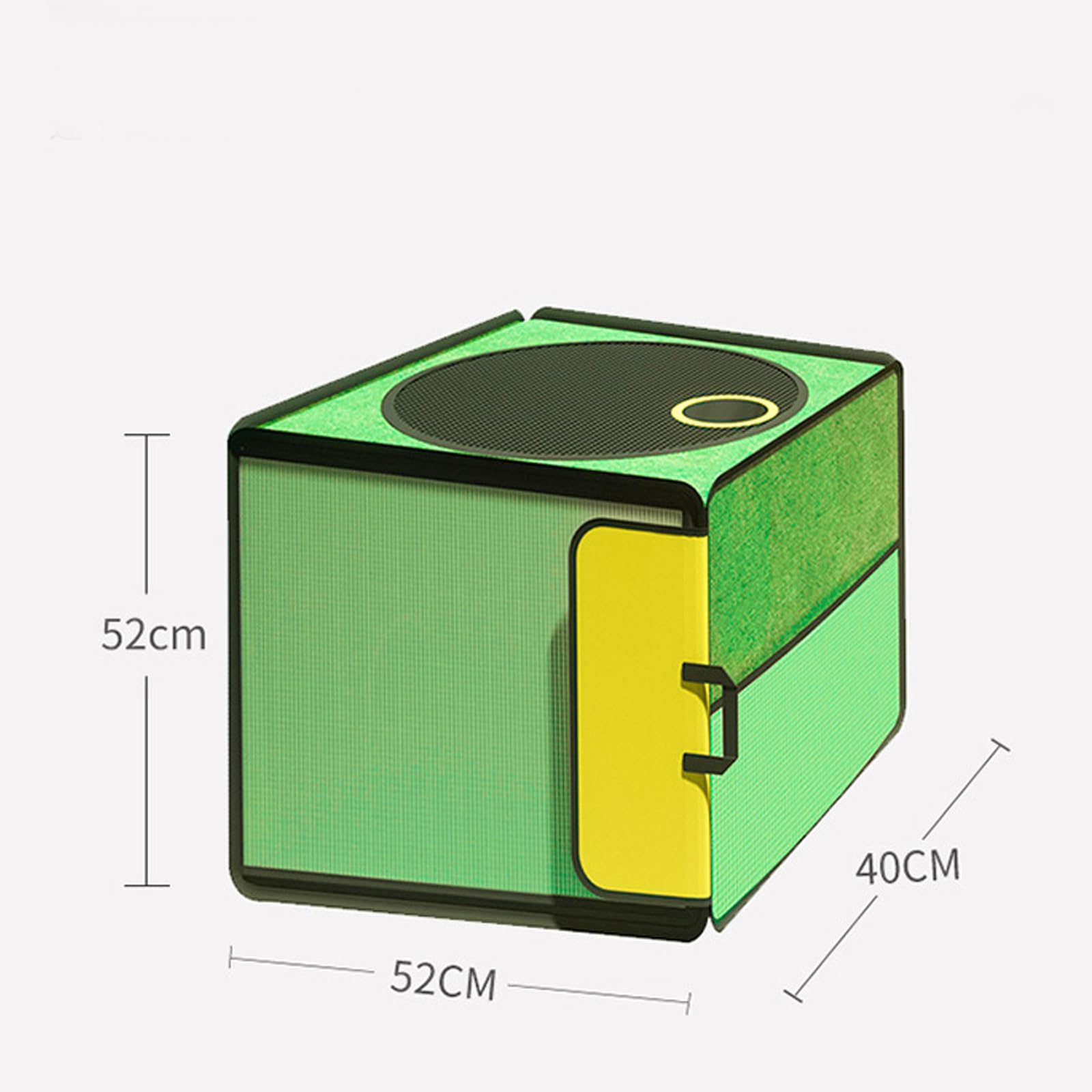Caja De Secado para Mascotas, Portátil, Plegable, para Mascotas, Secador De Pelo para Mascotas, Aseo Limpio, Secador De Casa, Jaula para Perros Y Gatos, Caja De Secado, Bolsa De Viaje De Lado Suave