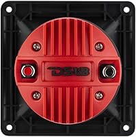 Vista 5 de DS18 PRO-DR1PK44 1" Twist On Throat Compression Driver with 1" Phenolic Voice Coil and PRO-H44/BK Horn 240 Watts 8-ohm