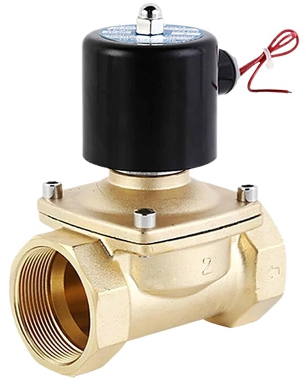 Électrovanne en laiton 24V DN8 NPT pour couper automatiquement l eau et l air