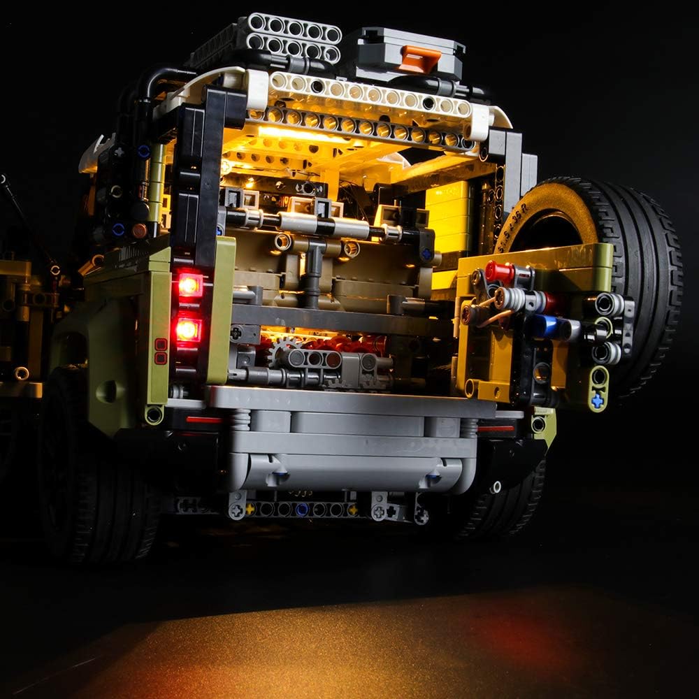 LIGHTAILING Light Set for (Technic Land Rover Defender) Building Blocks Model - Led Light kit Compatible with Lego 42110(NOT Included The Model)