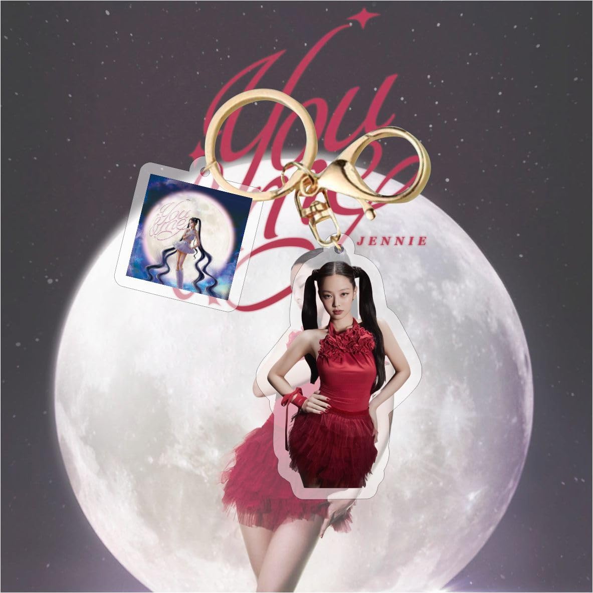 Amazon.co.jp: KPOP JENNIE ソロアルバム You & Me アクリル