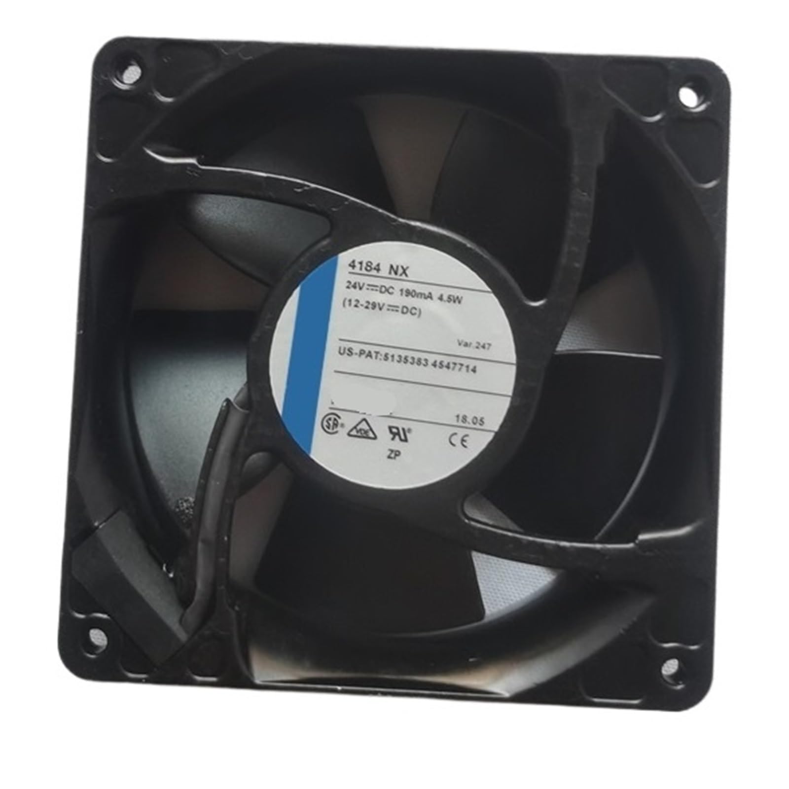 Ventilateur 120mm Inverter 4184NX 24V 4.9W pour refroidissement industriel
