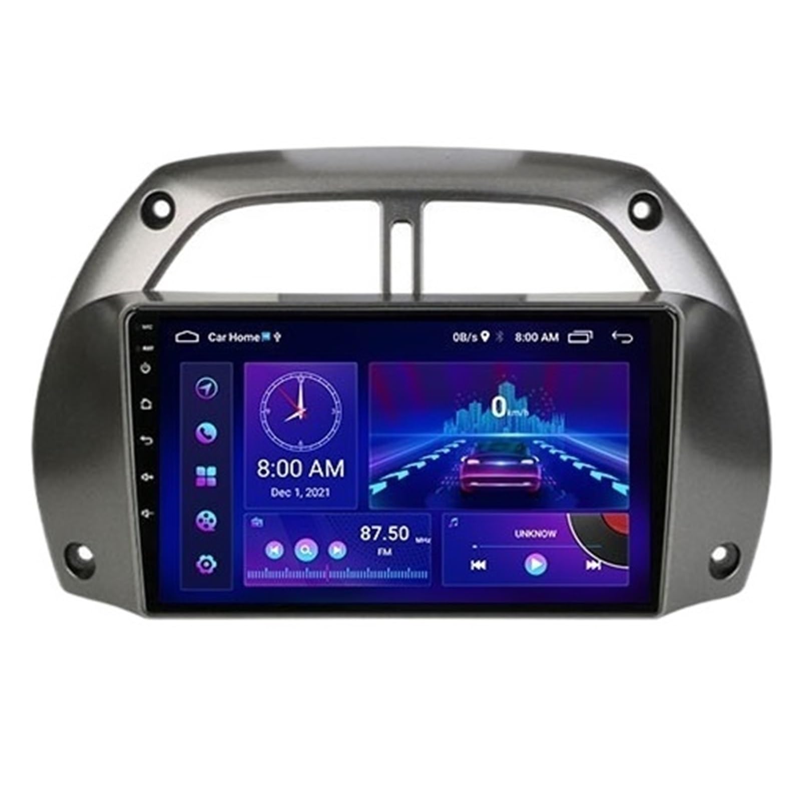 Radio Samochodowe Multimedialny Odtwarzacz Wideo Nawigacja GPS łAtwa Instalacja(T4Plus-ADAS DVR)