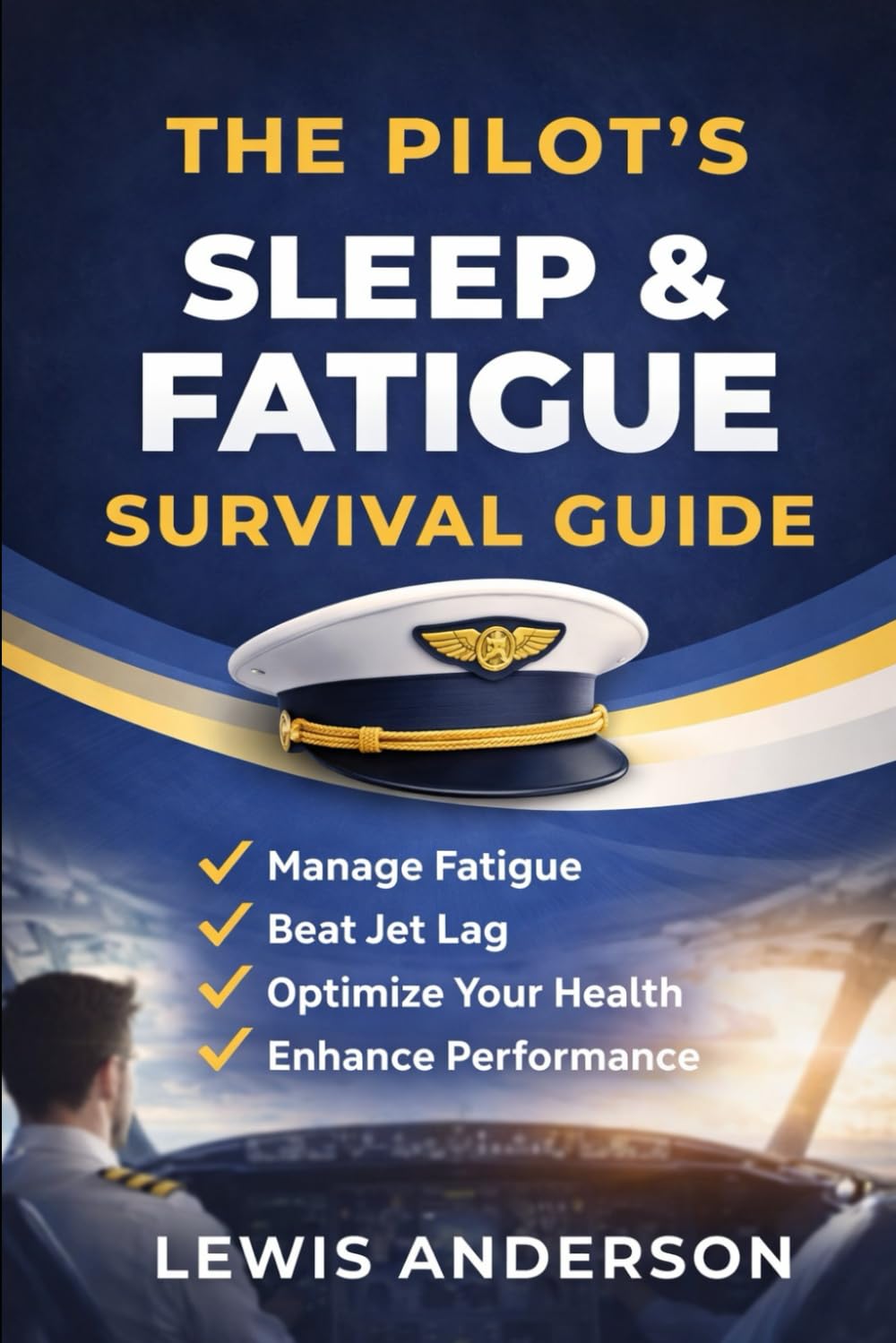 The Pilot’s Sleep & Fatigue Survival Guide: Beat Jet Lag, Stay Alert, and Protect Your Aviation Medical