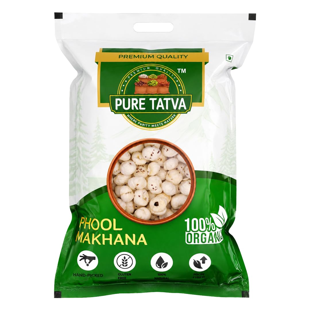 Makhana 200gms|Premium Plain Makhan Gluten Free|Phool Makhana | Tal Makhana | Plant Protein |Superfood | Mithila Origin | Light & Crunchy |-image-42