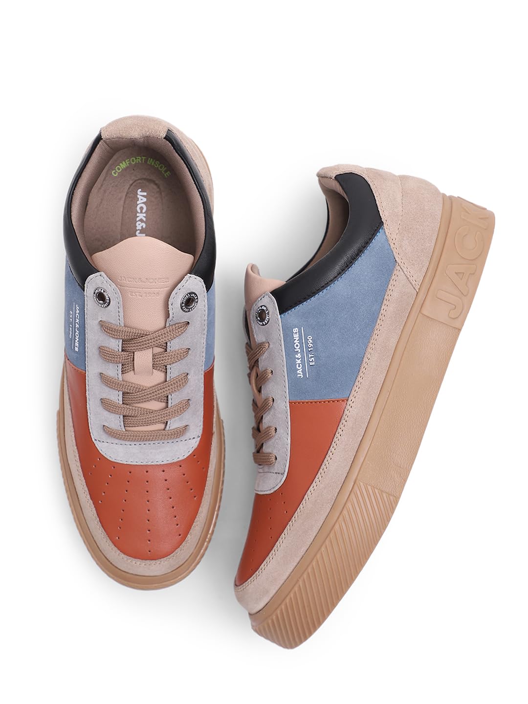 See full amazon price history chart for Jack & Jones Multicolor Colourblocked Leather Sneakers Jack & Jones Multicolor Colourblocked Leather Sneakers (B0DGXGXD86) Amazon Price History, Amazon Price Tracker