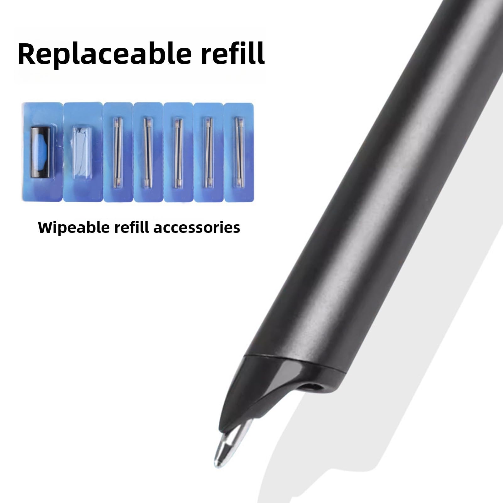 Zestaw Notatników Cyfrowych Smart Pen, Rozpoznawanie Tekstu OCR 3 w 1, Synchronizacja w Czasie Rzeczywistym, Bluetooth 5.0, Cyfrowy Notes do Pisania na Smartfonie, Tablecie (Wzór lnu w