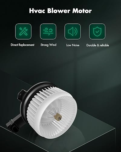 Vista 11 de SCITOO 700188 Reemplazo del motor del ventilador HVAC con jaula de ventilador para Toyota Tacoma 2005-2015, reemplazo OE - 87103-04043, 87103-04044