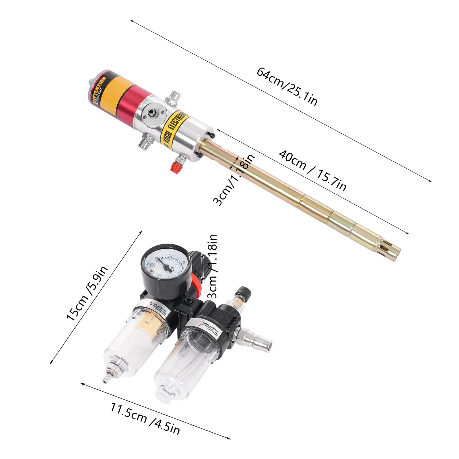 Drum Pump, Battery, Inlet 5/16 in