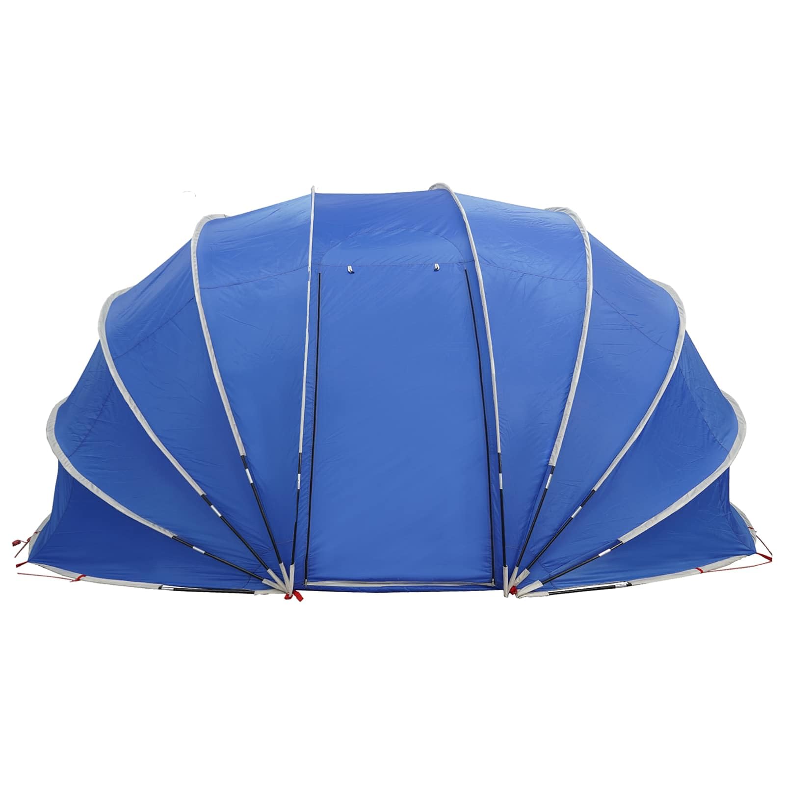 Tenda a cupola per piscina, 538 x 440 x 204 cm, colore azzurro, telone protettivo per piscina, per uso estivo e invernale