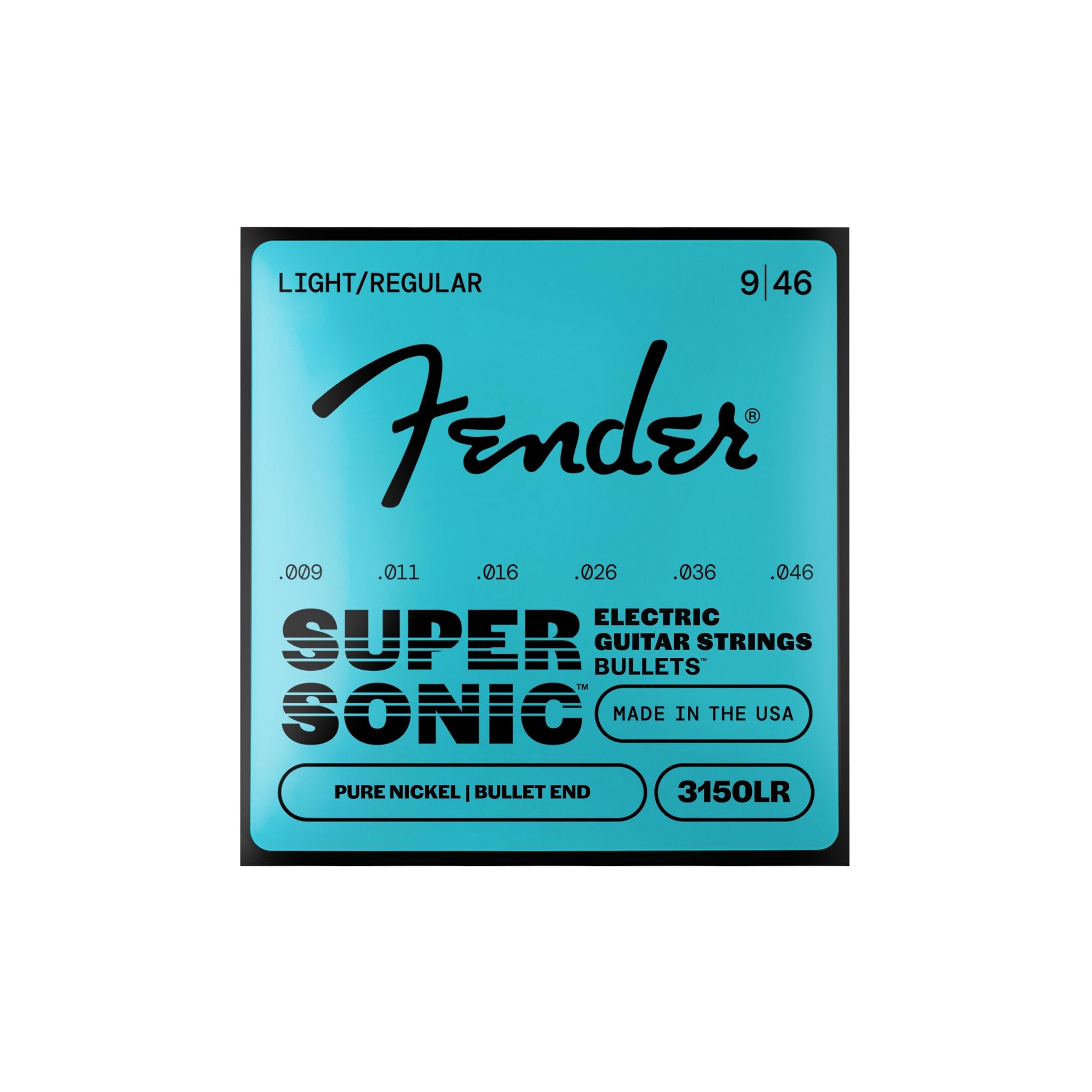 Fender Original Bullet™ 3150LR, Pure Nickel, Gauges .009-.046