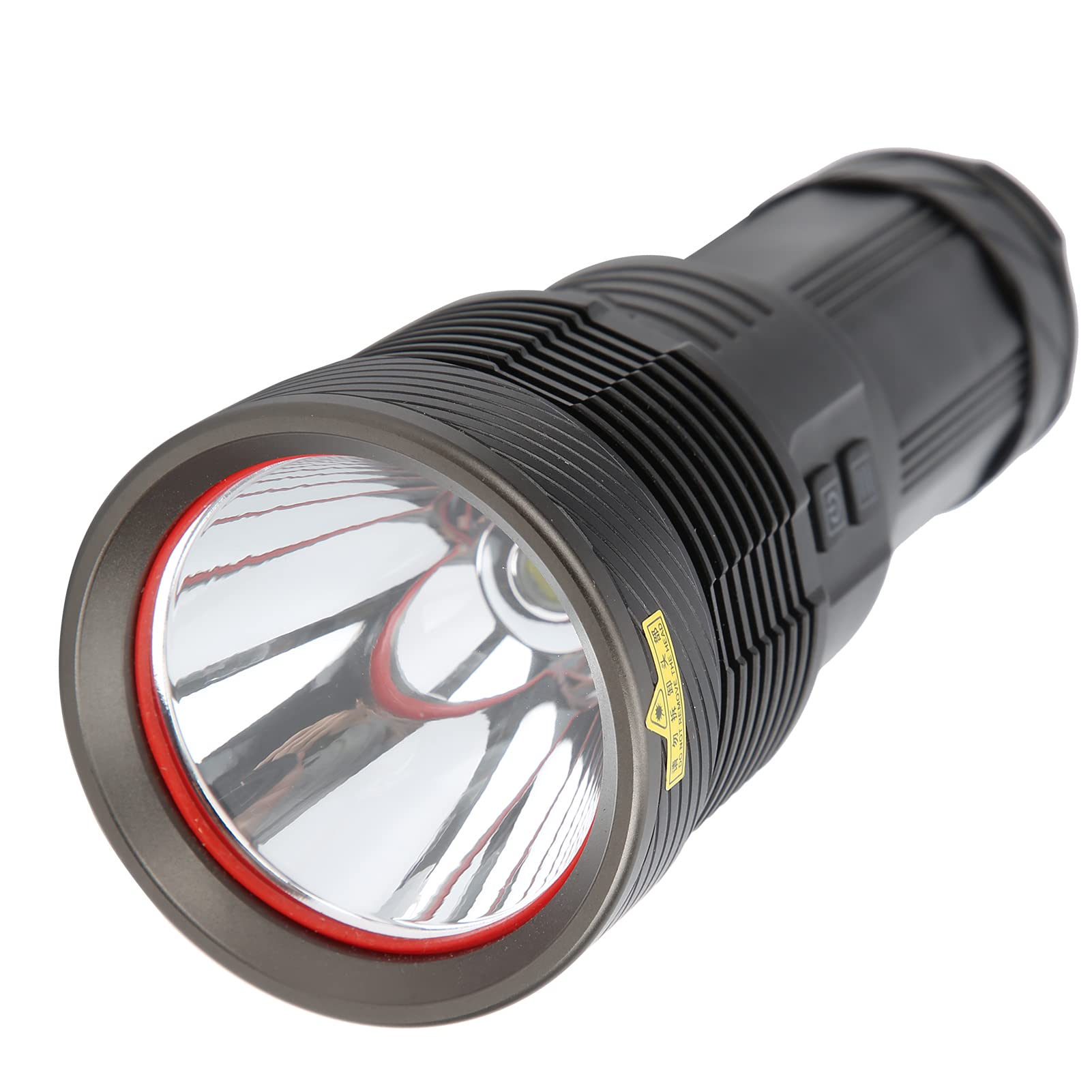 Potente Linterna LED, Linterna Compacta Recargable para Exteriores, Camping, Emergencia, Aleación de Aluminio de