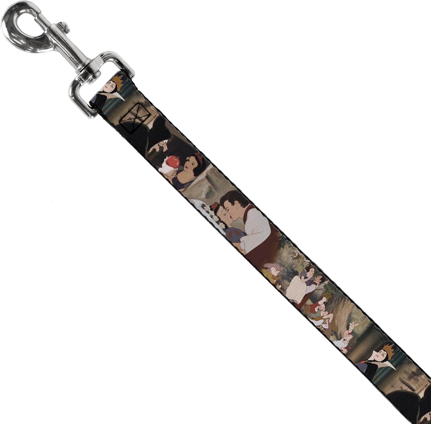 Dog Leash Sleeping Beauty Woods Scenes 4 Feet Long 1.5 Inch Wide