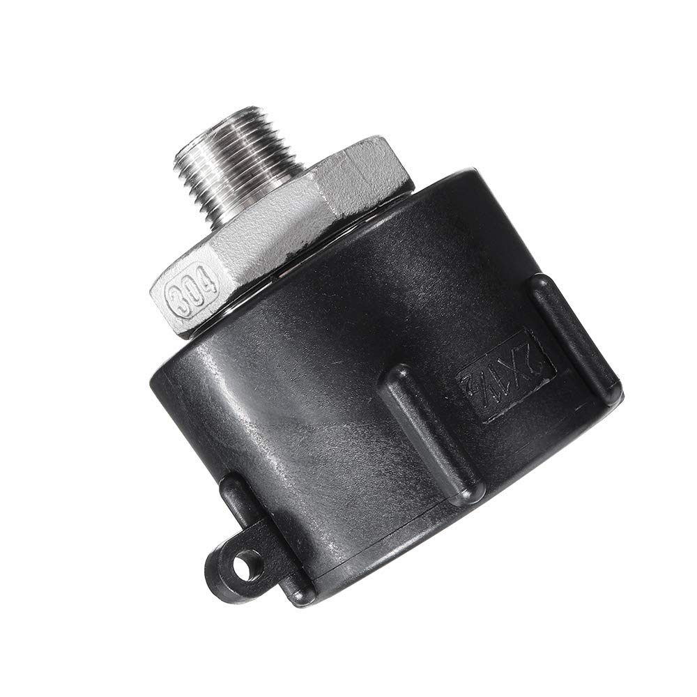1000 L S60X6 Ibc adapter do zbiornika na wodę ze stali nierdzewnej męski gruby gwint szybkie połączenie wąż kran wymiana zaworu części montażowych - 3/4 cala