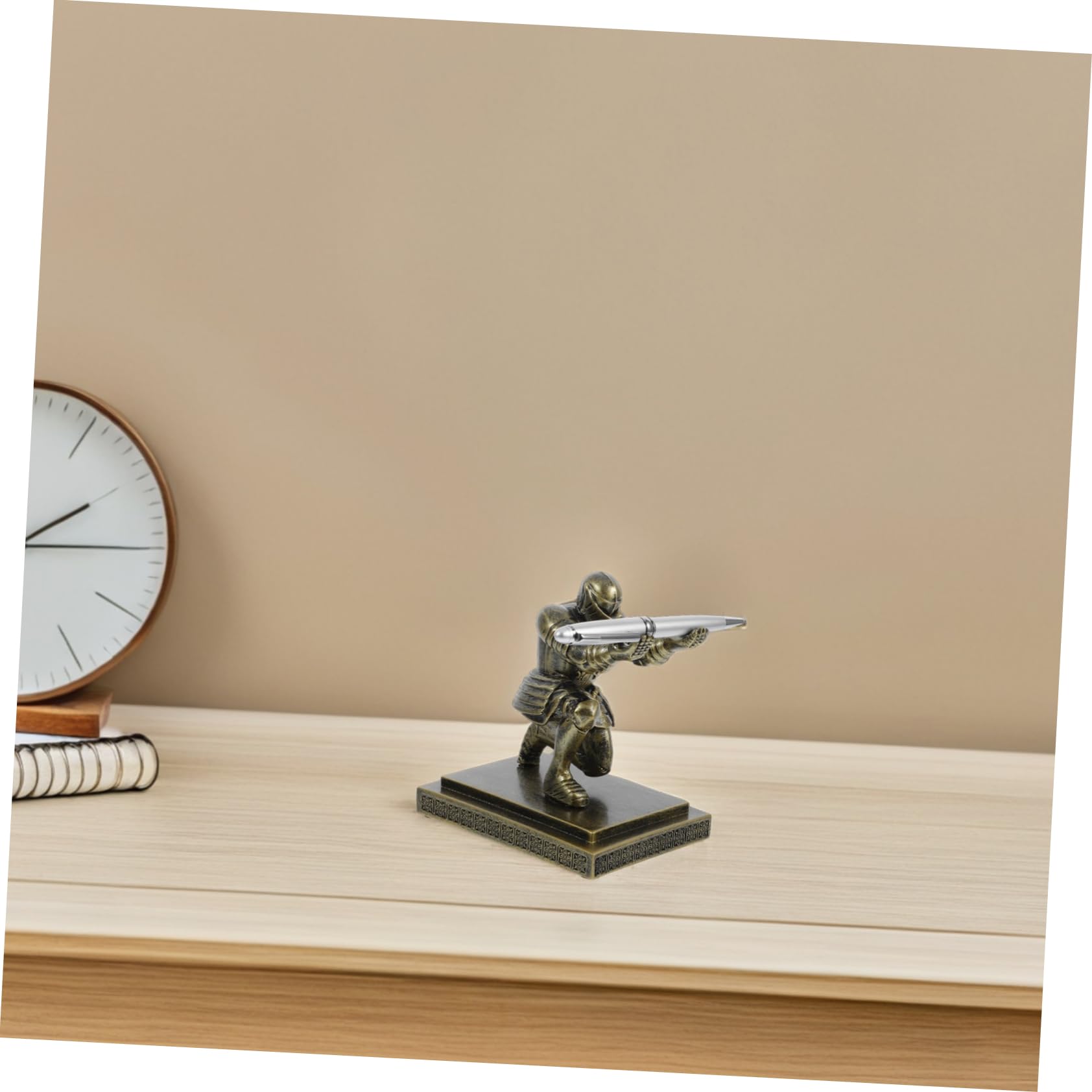 Gadpiparty Espositore Portapenne Da Scrivania Portapenne Da Soldato Decorativo Supporto Multifunzionale Per Penne