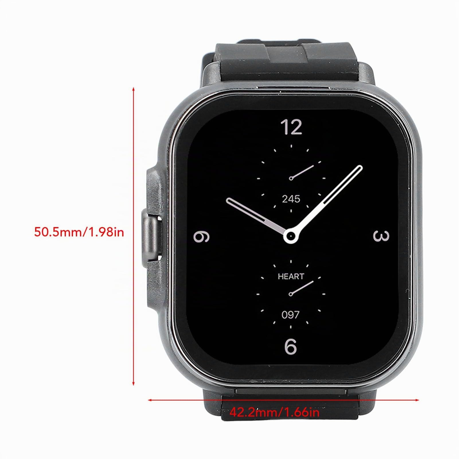 Smartwatch 2 in 1 con Auricolare 5.3, NFC, modalità Sport, Orologio Fitness a Lunga Durata della Batteria per Telefoni, Notifiche di Messaggistica, Allarme