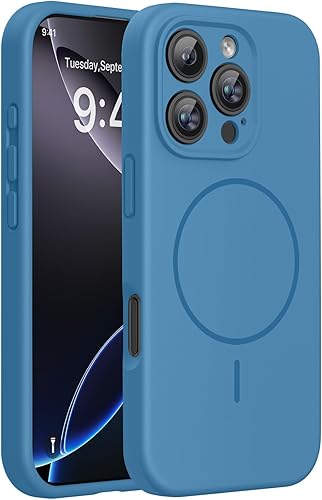 Miniatura 223 de Miracase - Funda diseñada para iPhone 11 con protector de pantalla, funda de goma de silicona líquida, protección total contra caídas y a prueba