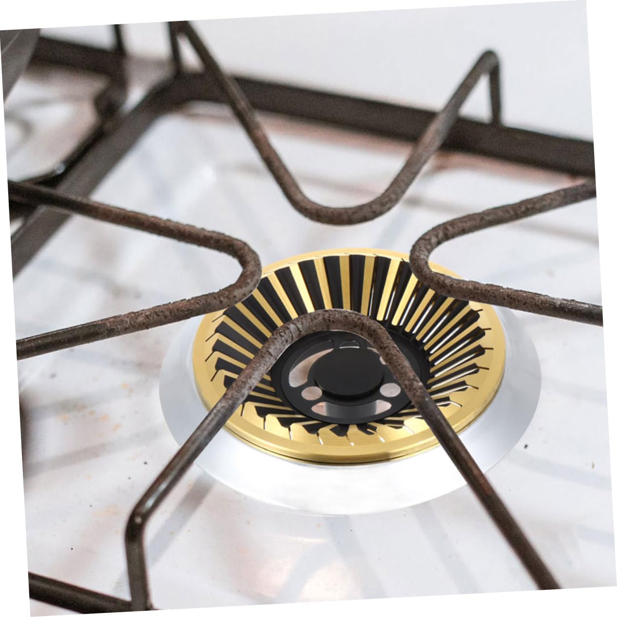 2pezzi Supporto Ghisa Per Wok Anello Diffusore Per Gas Per Cucina Stabilità e Sicurezza Per Pentole e Padelle Su Piano Cottura Gas