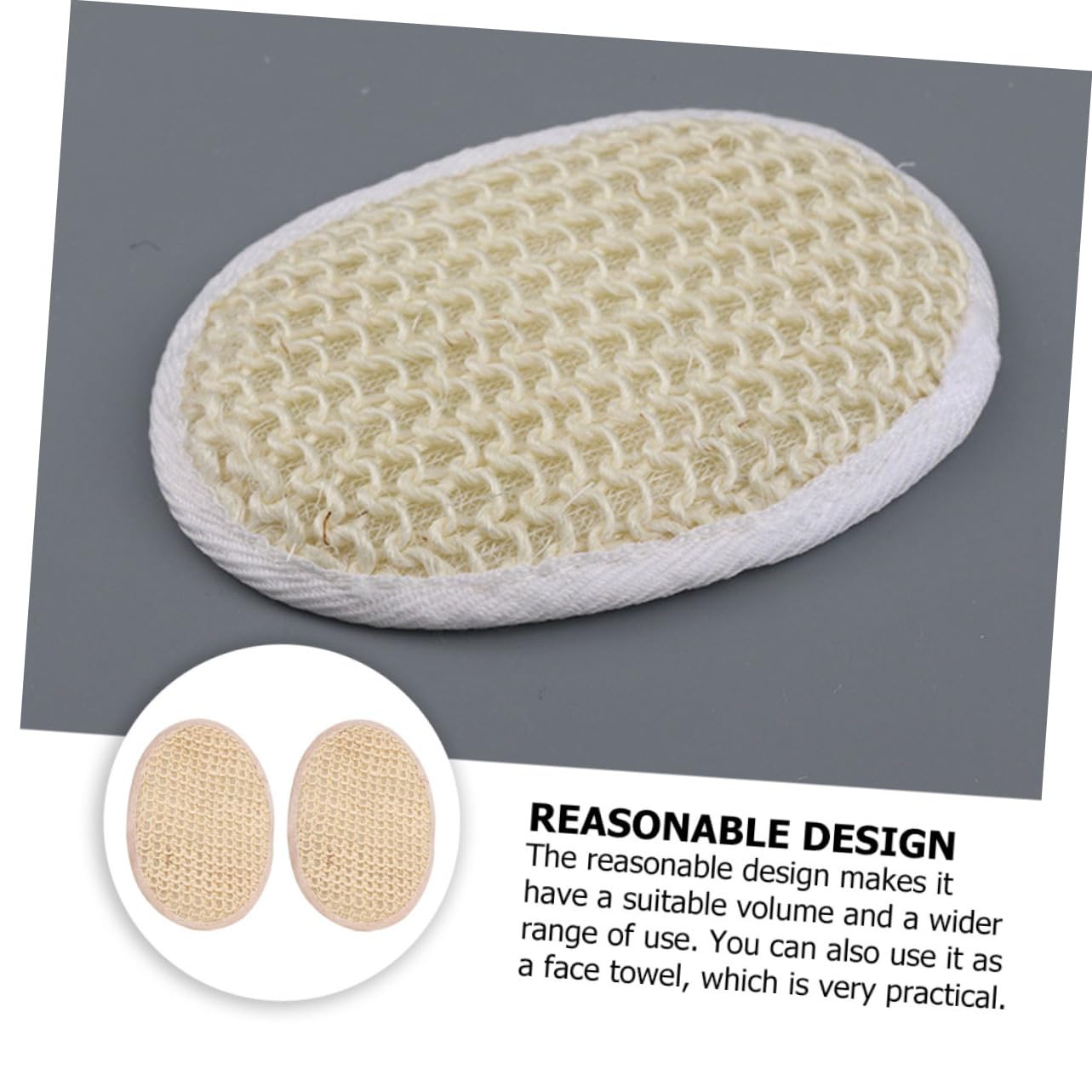 Healvian 18pezzi Spugna Esfoliante Per Schiena Striscia Per Pratica Accessori Da Bagno Luffa Per Esfoliazione Efficiente