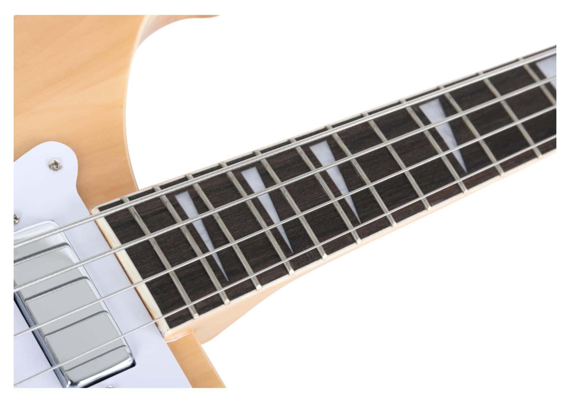 Rocktile Pro RB-400N Lumberjack E-Bass Longscale Humbucker Single Coil naturale
