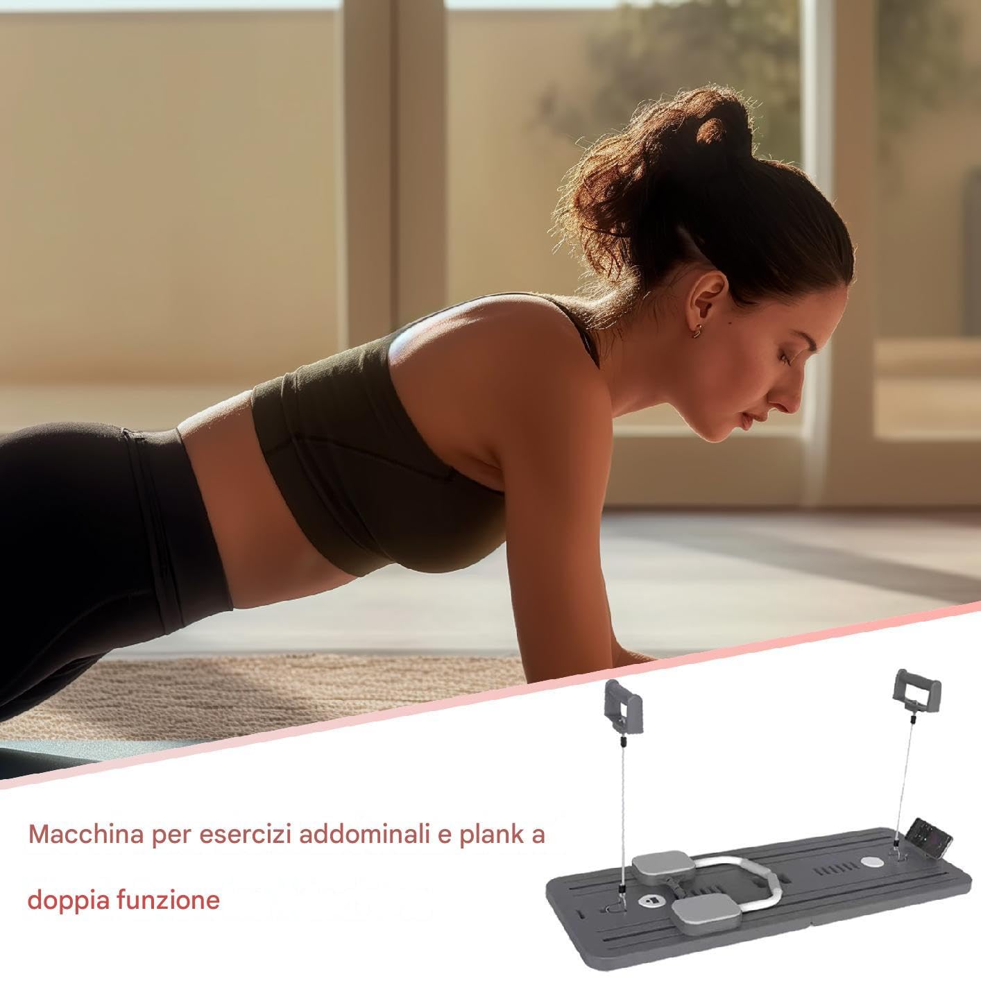 Mesa para Pilates Reformer,Equipo de Entrenamiento | Entrenador Abdominal y Core - para Hotel Gimnasio Dormitorio Casa Interior Oficina Garaje Apartamento