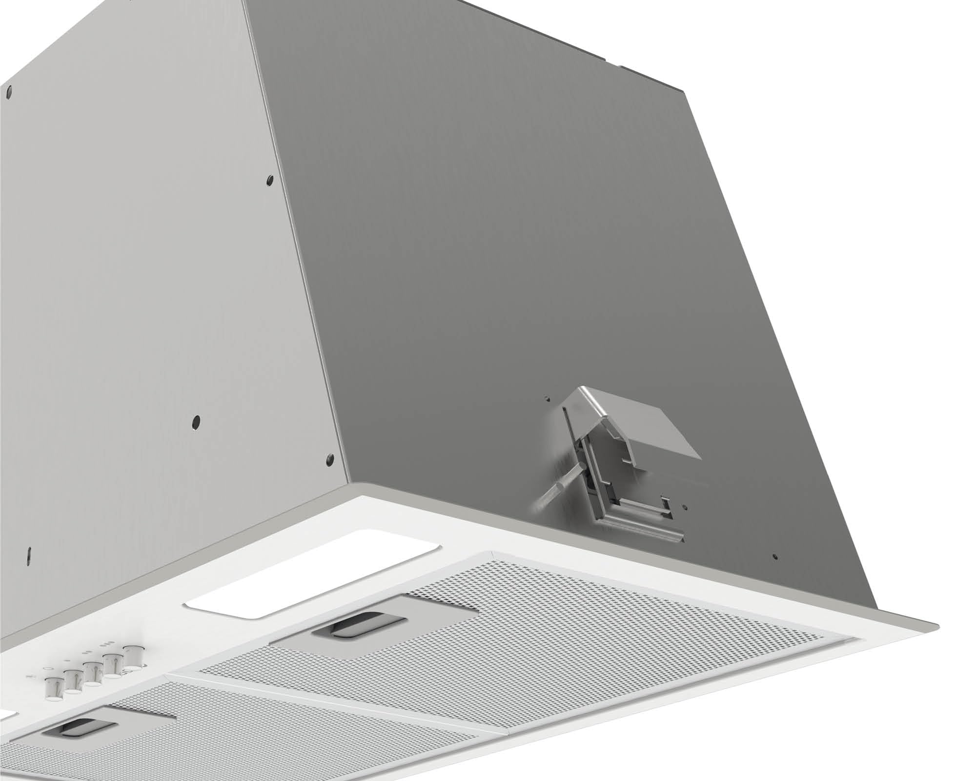 Cata Okap filtracyjny GT-Plus 45 z 3 poziomami wyciągania mechaniczna kontrola szerokość 49,20 cm moc 206 W kolor stali nierdzewnej