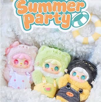 Amazon.co.jp: TRRCEPOS Yooki喵喵夏日派对ぬいぐるみ・公式正規品