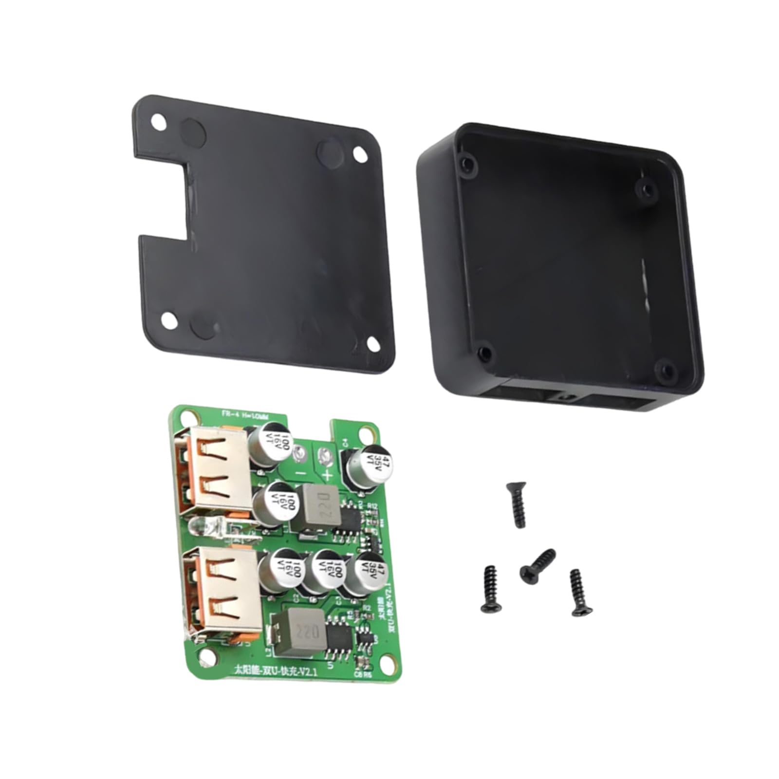 5V 9V 12V Double USB Output Solar Controller Solar Panel Regulator Fast Charging Charging Module for Laptop Fast for Phone
