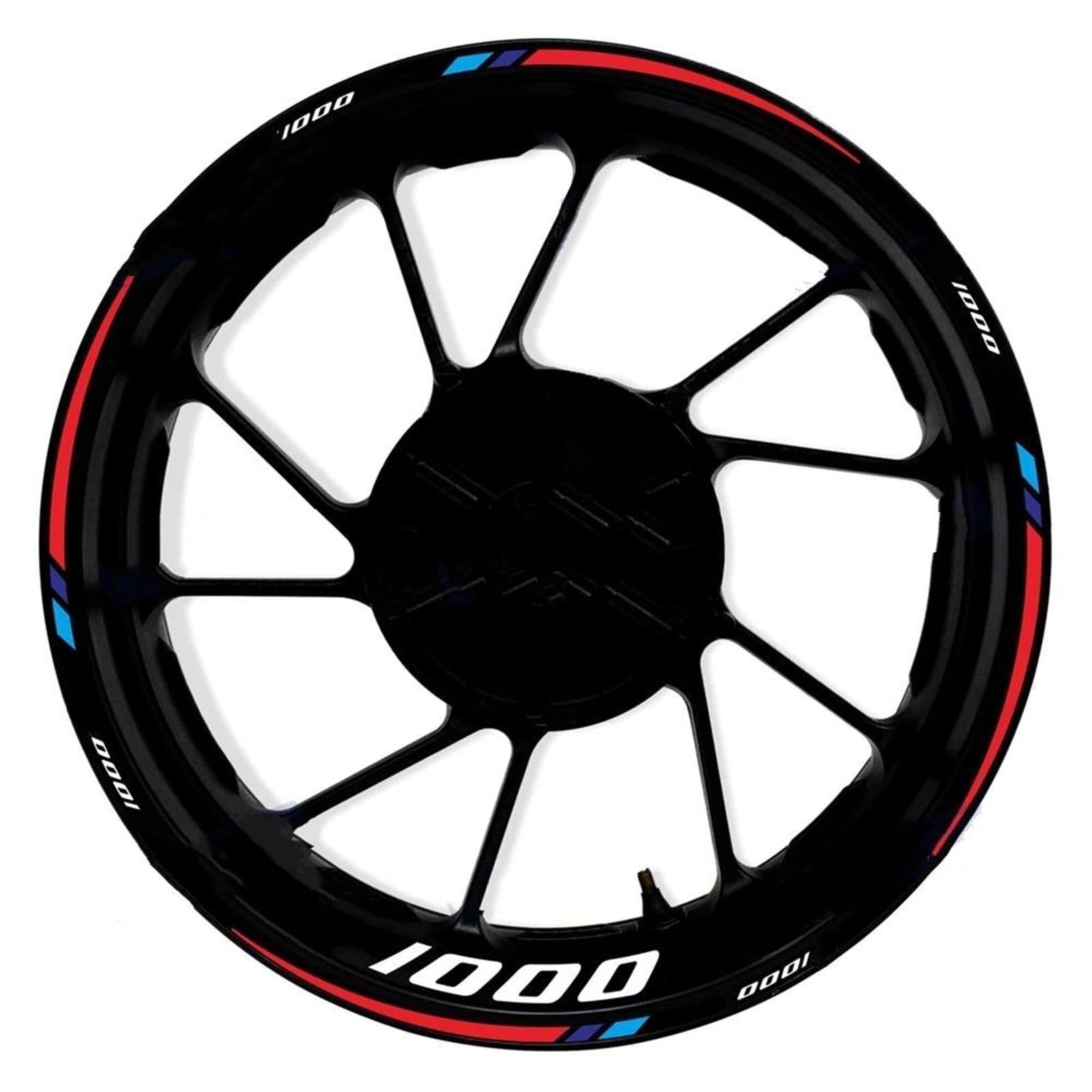 Reflective Accessories Motorcycle Wheel Stickers Rim Stripes Waterproof Tape for S1000RR S1000 RR HP4