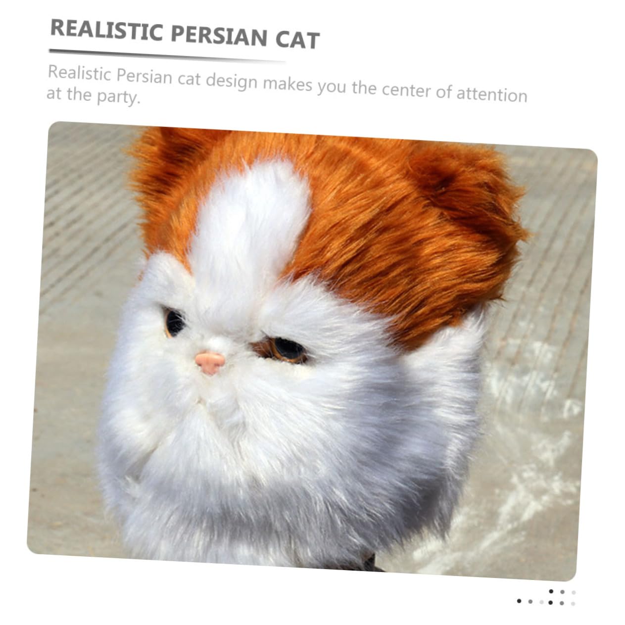 Toddmomy Maschera Di Halloween Forma Di Gatto Maschera Decorativa Per Feste e Costumi Adatta Tutte Le Età Design Carino e Realistico Comoda e Traspirante