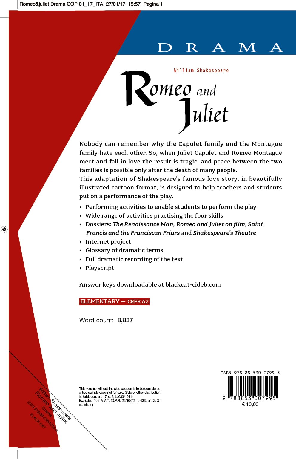 Romeo & Juliet: Drama [Lingua inglese] + Audio Scaricabile