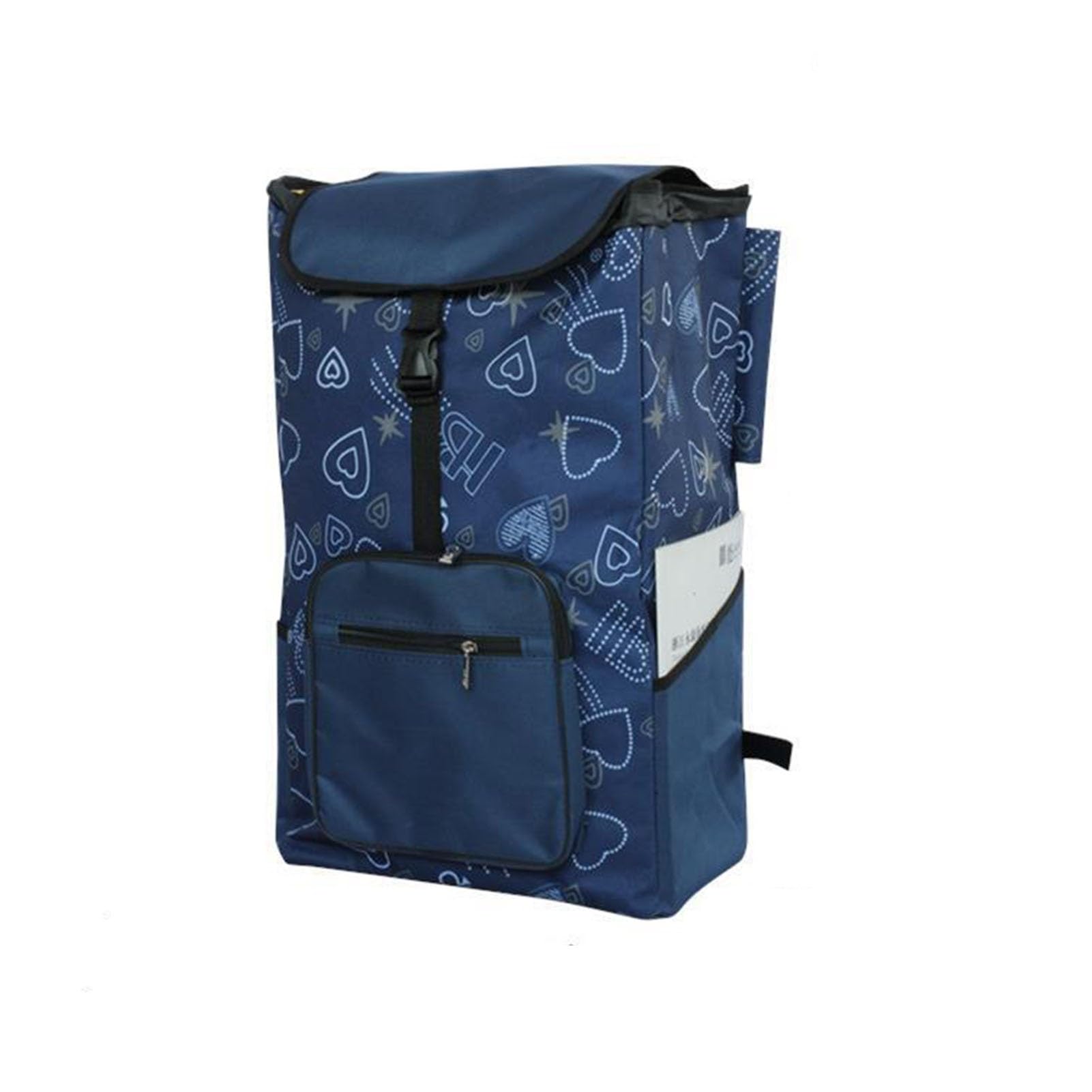 QICBYING Trolley Replacement Bag - 47L Foldable Oxford Cloth Waterproof Storage Bag, For Grocery Shopping, Supermarkets, Picnics, Travel