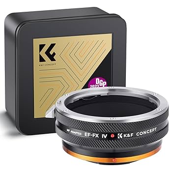 Amazon | K&F Concept マウントアダプター EF-FX IV Canon対応