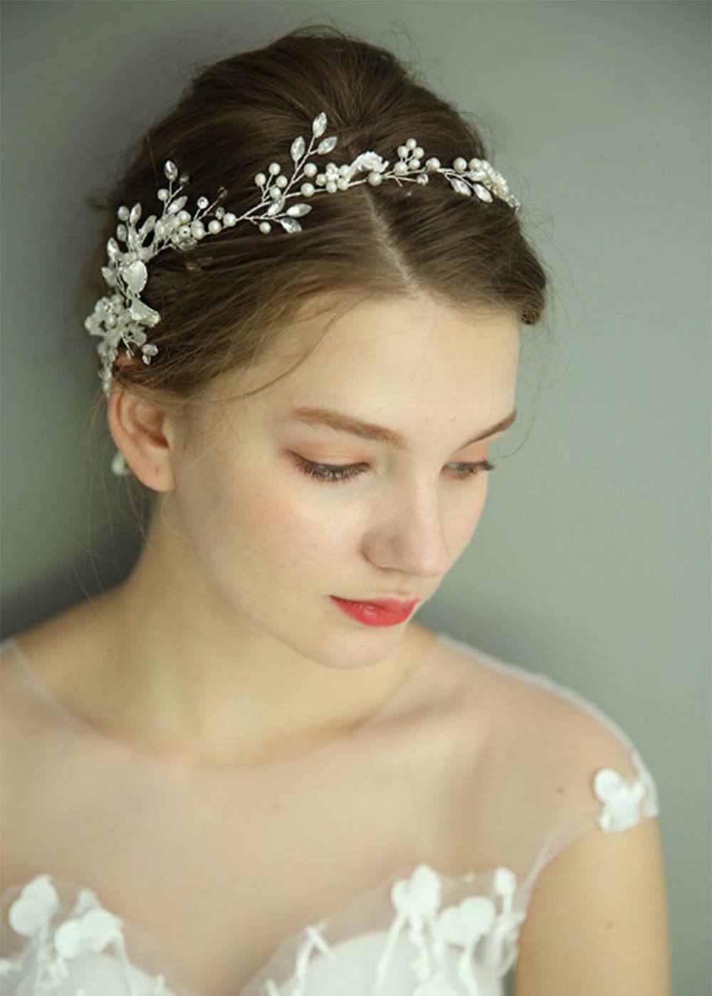 fxmimior Bridal Hair Accessories Women Hair Vine Bridal