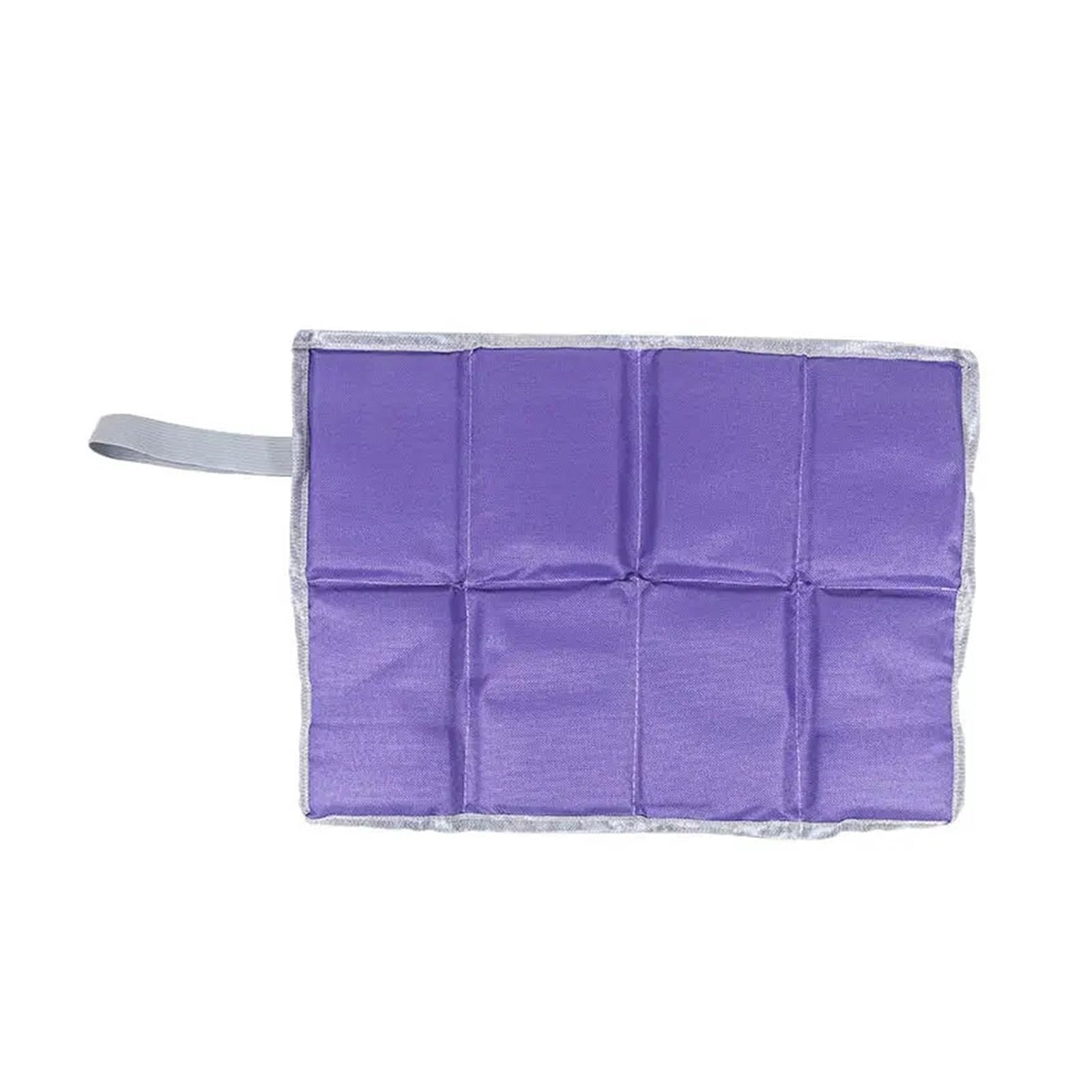 ZYAYNG 2pcs Purple Folding Camping Mat Portable Outdoor Oxford Cloth Waterproof Sitting Prevent Dirty Hiking Practical Small Seat Pad For Travel