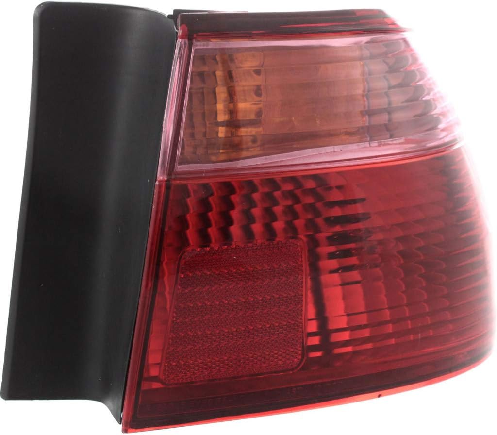 For 1998 1999 2000 Honda Accord Rear Tail Light Passenger Side HO2801121 4dr For Sedan; outer-replaces 33501-S84-A01
