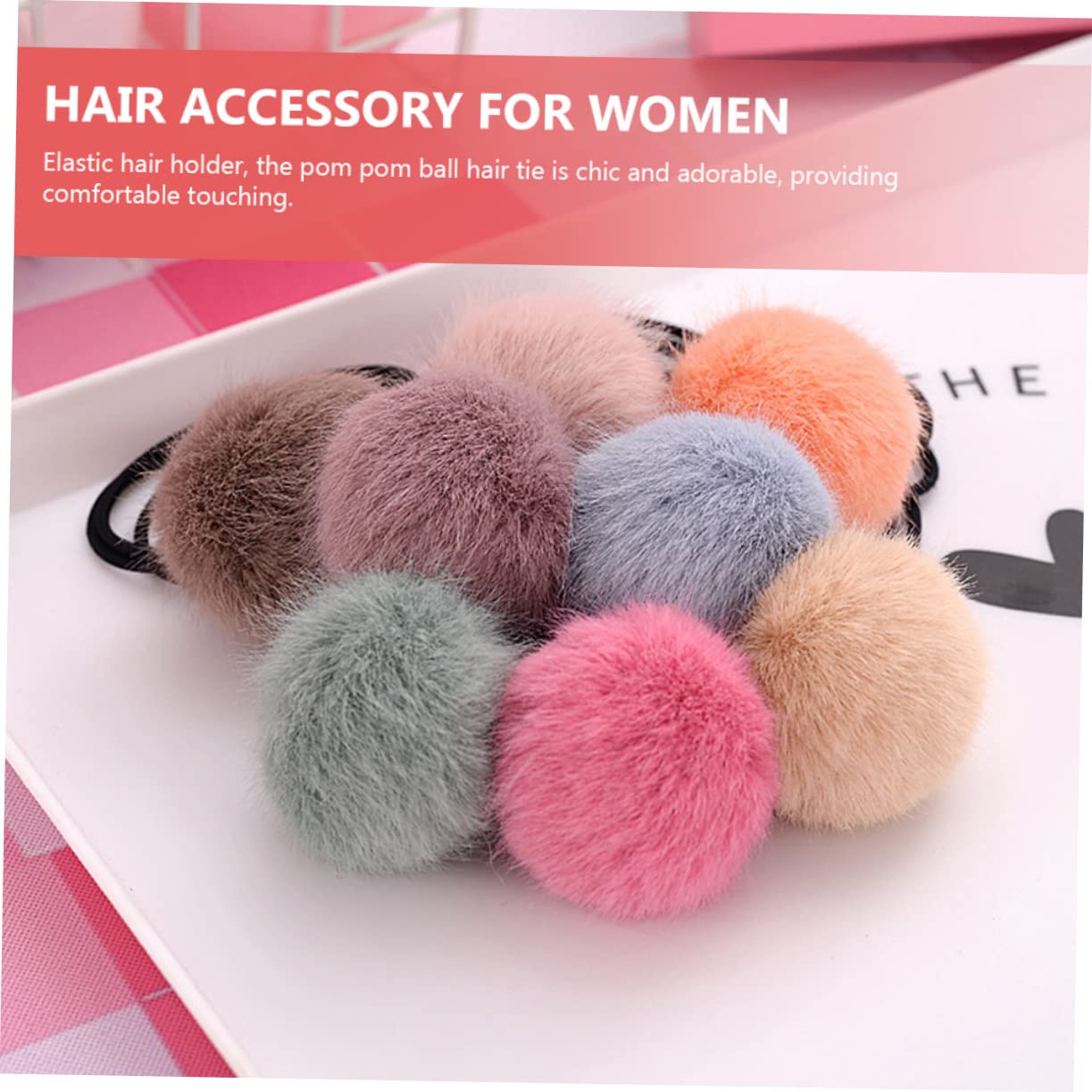 MAGICLULU 5 Sets Haargummis Pferdeschwanzhalter Für Frauen Und Mädchen Elastische Haarbänder Haar-accessoire-set 12 Stück X 5